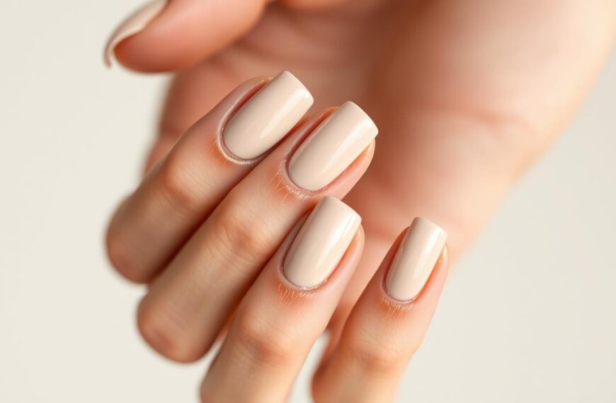 Beżowe paznokcie: TOP 14 Inspiracji [Hybrydy, Wzory, Naturalne]