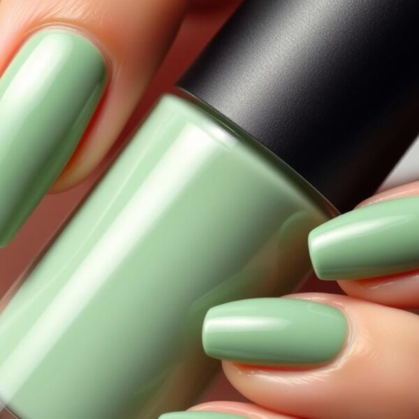 Paznokcie butelkowa zieleń: TOP 15 Inspiracji [Ze złotem, Wzory]