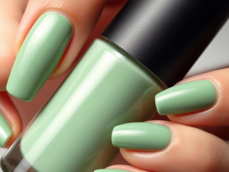 Paznokcie butelkowa zieleń w różnych odcieniach i wykończeniach